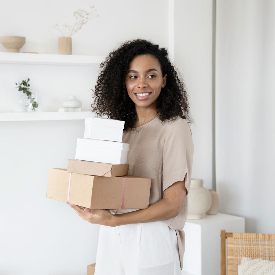 Photos gratuites de à l'intérieur, activités, boîtes en carton